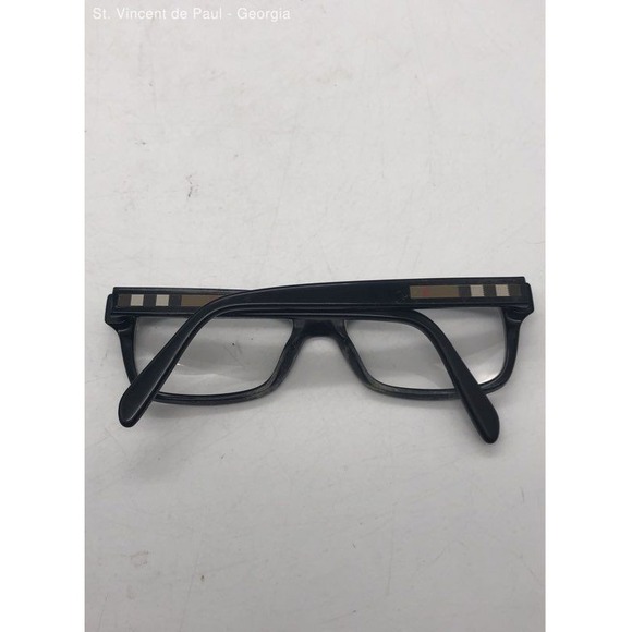 Burberry B 2135 3001 Square Black Nova Check Eyeglasses Frame 53*16*140 Read main image 11